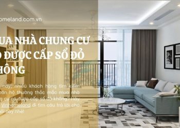 mua nhà chung cư có được cấp sổ đỏ không