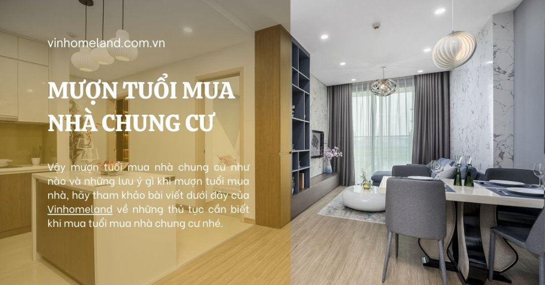 Mượn tuổi mua nhà chung cư