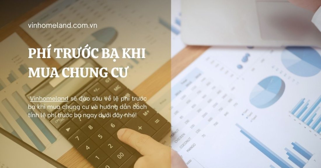 Phí trước bạn khi mua chung cư