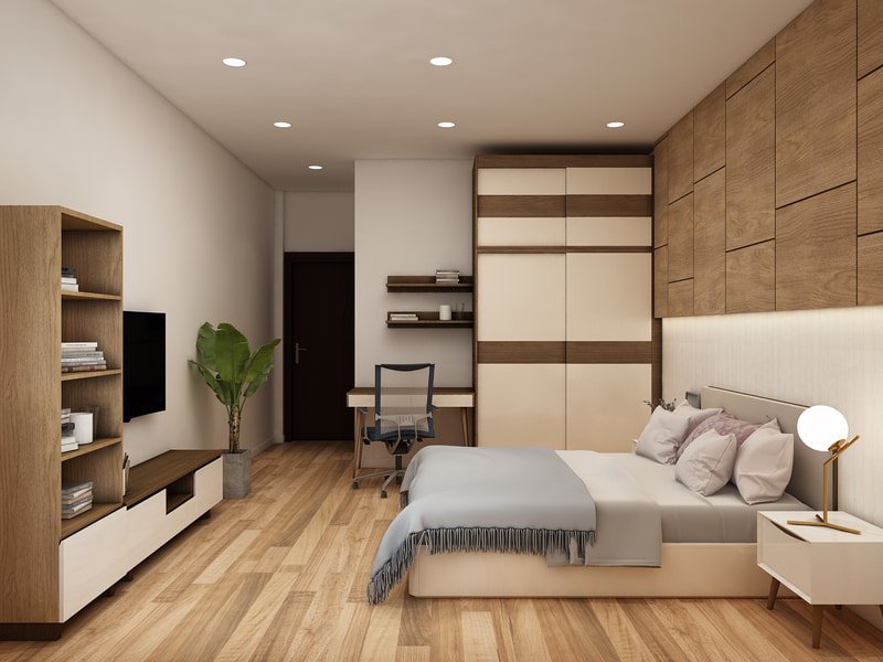mẫu thiết kế nội thất chung cư 3 phòng ngủ