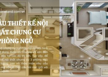 mẫu thiết kế nội thất chung cư 3 phòng ngủ