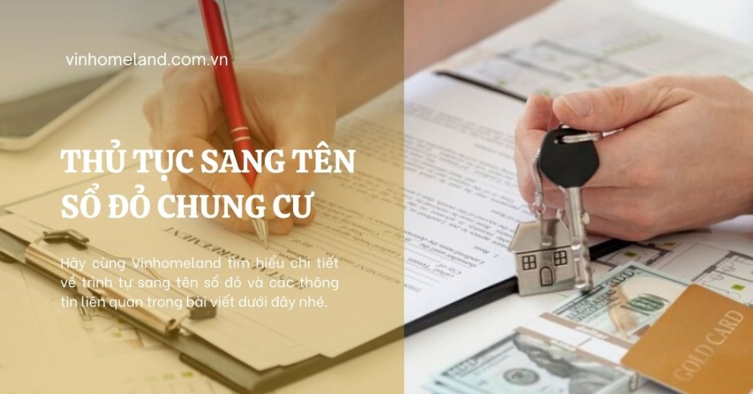 thủ tục sang tên sổ đỏ chung cư
