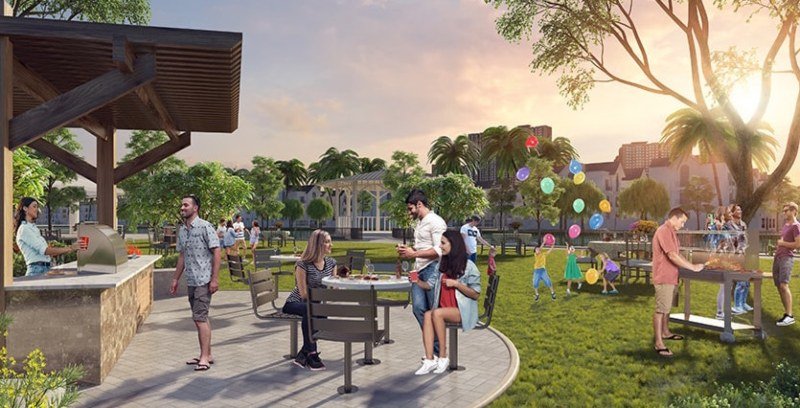 bbq vinhome grand park