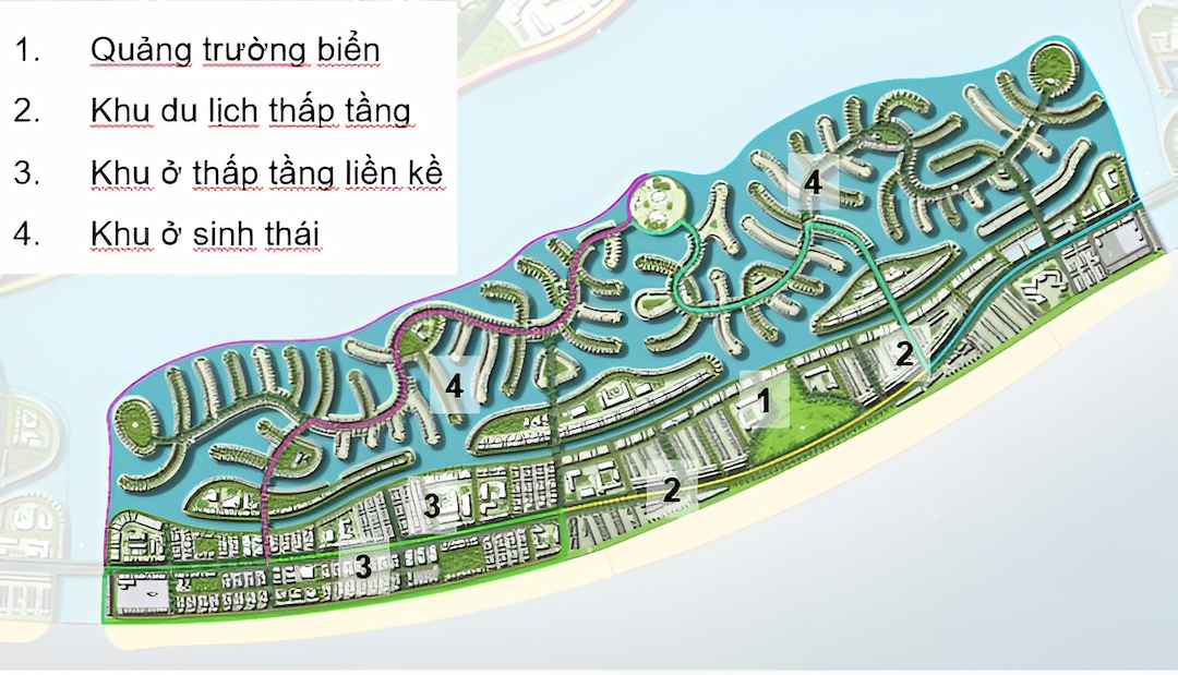 Mặt bằng quy hoạch vinhomes green paradise