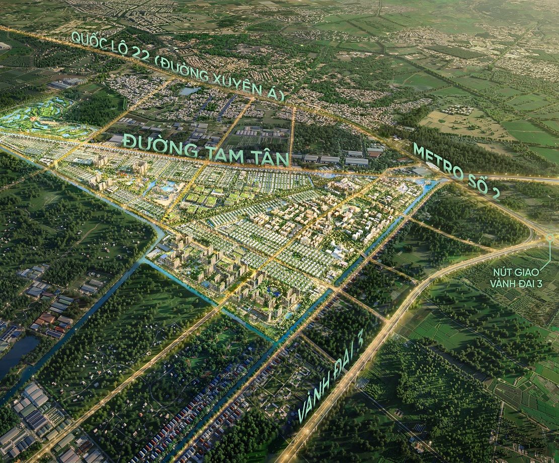 Vinhomes Saigon Park - Vị trí vàng, tâm điểm kết nối Vinhomes Saigon Park – Vinhomes Hóc Môn