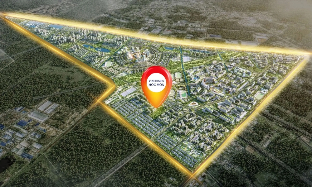 Vị trí Vinhomes Hóc Môn